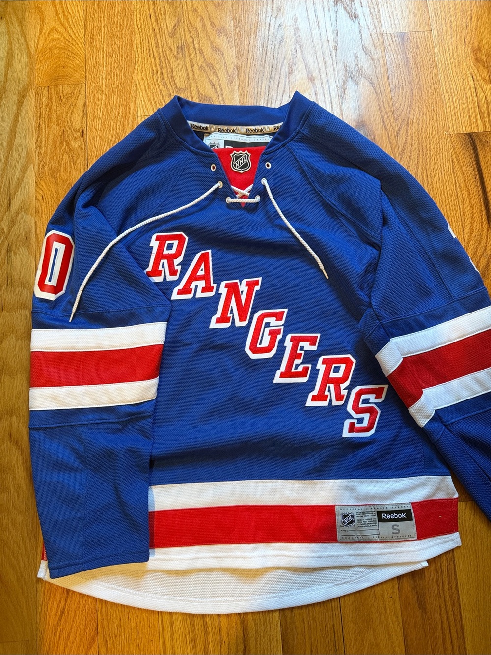 Reebok New York Rangers Henrik Lundqvist Jersey